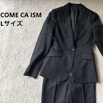 COMME CA ISM 취업 정장 블랙 수트 셋업