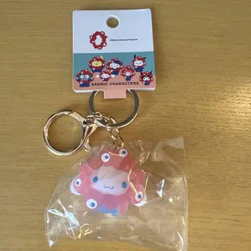 [ 새상품 미사용 ] 산리오 미야쿠미야쿠 클리어 키링 시나모롤