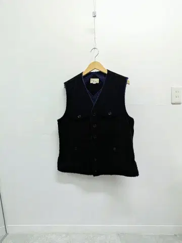 Velours Fabric Work Vest