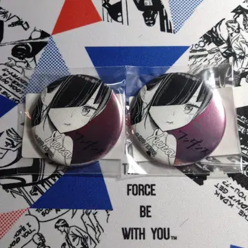 원댄스 스크래치 캔뱃지 2개