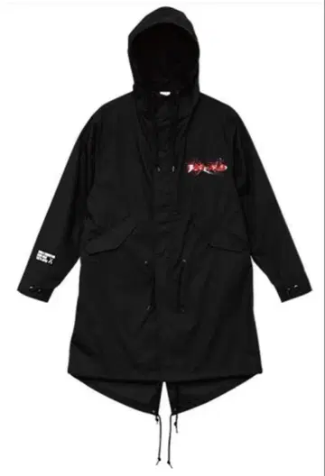 BAND-MAID PAINT LOGO MODS COAT 블랙 L 사이즈