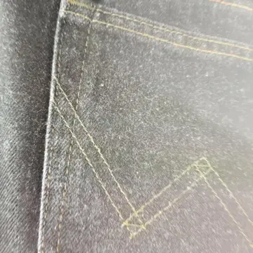 Wrangler 블랙 데님 원단