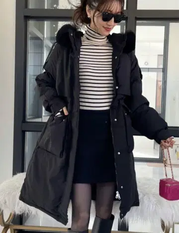Myu 롱 다운 코트