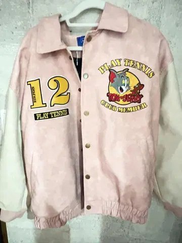 Tom and Jerry Stadium Jacket 바시티 자켓