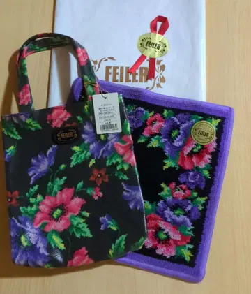 FEILER 미니 토트백 & 타월 손수건