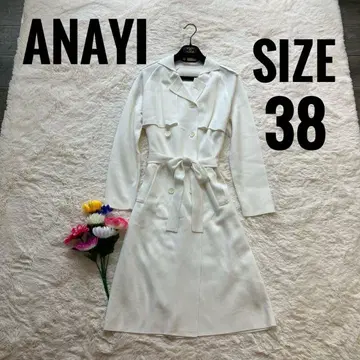 ANAYI 밀라노 리브 트렌치코트 현행 택 카르제 리버쿠르