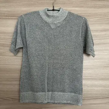 glitter see-through knit