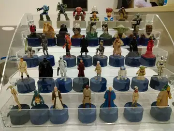 음료 경품 피규어 세트 약 80개