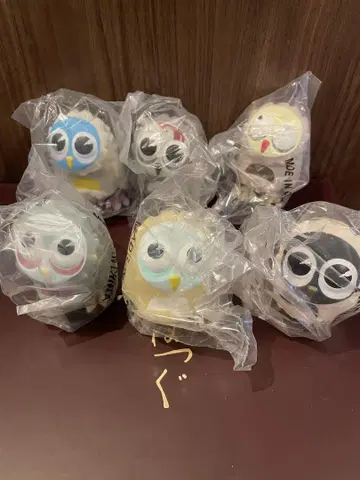 coarse Omen 인테리어 입상 장식 피규어 6점