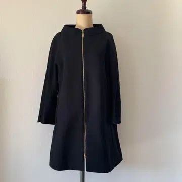 HERNO 집업 라이트 코트 블랙 42