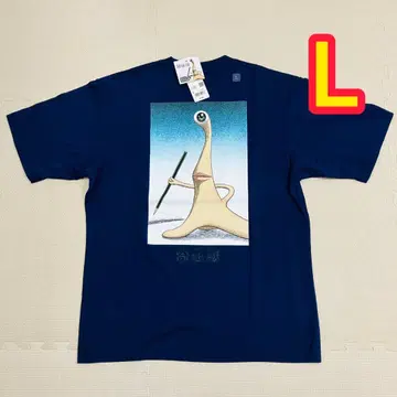 [ L ] 미사용 새상품 기생수 유니클로 UT 이와아키 히토시