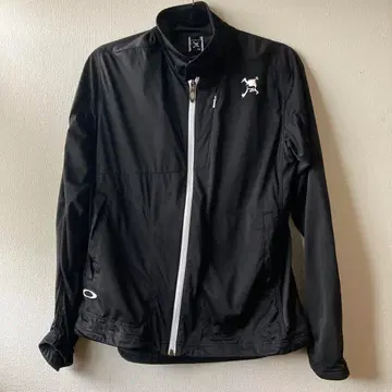 Oakley 블랙 풀 지퍼 자켓 M