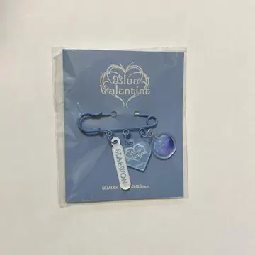 NMIXX Blue Valentine POP-UP 핀 브로치
