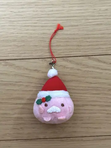 한나리 두부 마스코트 크리스마스 산타 스트랩