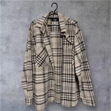 새상품 AZUL by moussy 플란넬 셔츠 L