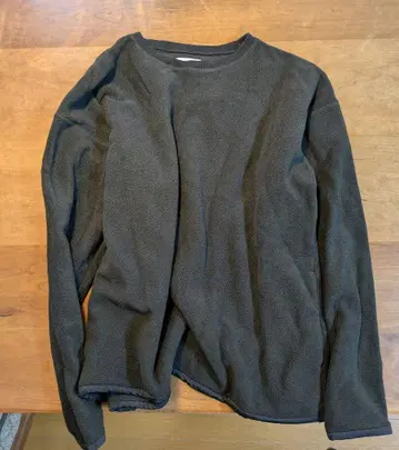 MANUAL ALPHABET 플리스 크루넥 사이즈 3