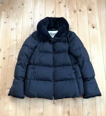 HERNO 에코 퍼 다운 코트