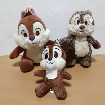 디즈니 칩 봉제 인형