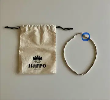 [하자품] HARPO 알포 하루포 실버 목걸이 주머니 포함