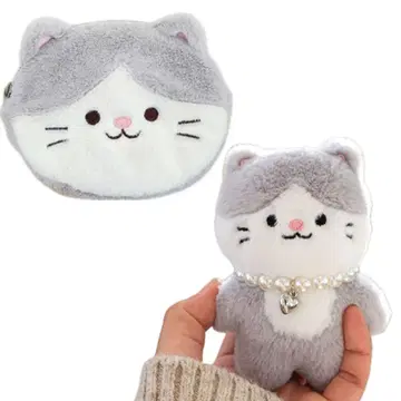MOCHITOWN 모치타운 봉제 인형 키링 & 페이스 파우치 고등어