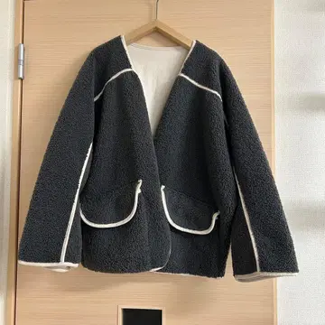부즈루드 / 파이핑 / 보아 자켓 / 코쿤
