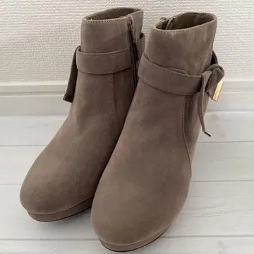 MAJESTIC LEGON 마제스틱 레곤 사이드 리본 부츠 M