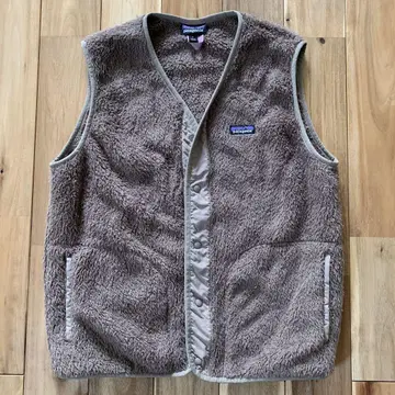 patagonia 플리스 베스트 L 브라운 우먼