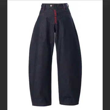 EMOBROTHER 리지드 배기 데님 M 다크 네이비