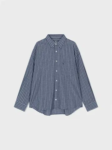 low classic 체크 무늬 셔츠