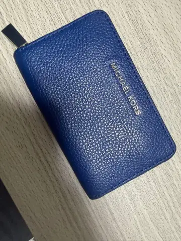 MICHAEL KORS 네이비 코인 & 카드 케이스