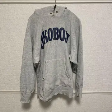 OKOBOJI 후드 부착 그레이 트레이닝복
