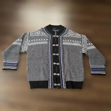 JEANASIS 노르딕 무늬 가디건