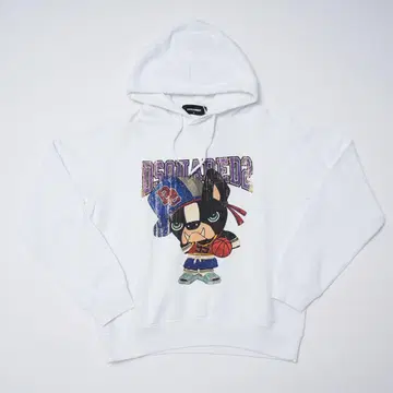 새상품 디스퀘어드 DSQUARED2 화이트 후드티 S