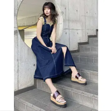 MURUA 데님 원피스
