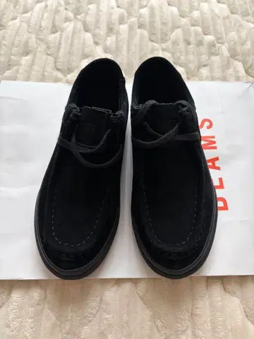 Vans 블랙 스웨이드 로퍼 23cm