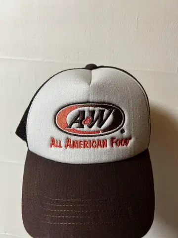 A&W 트래커 캡 브라운