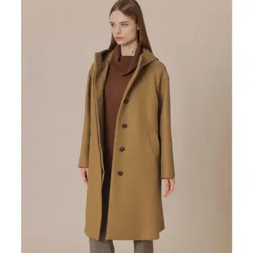 MACKINTOSH CHRYSTON 울 더블 크로스 후디드 코트