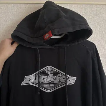 후드티 Dickies 구제 의류 블랙 S