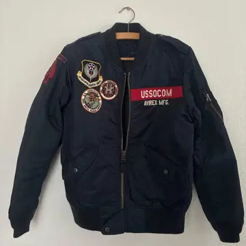 AVIREX MFG. MA-1 네이비 자켓