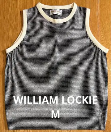 WILLIAM LOCKIE 니트 베스트 M