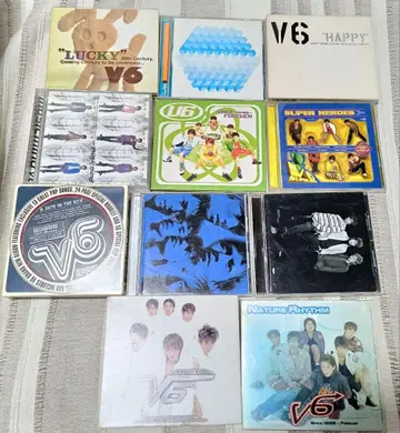 V6 CD 앨범 11장 세트 묶음 판매