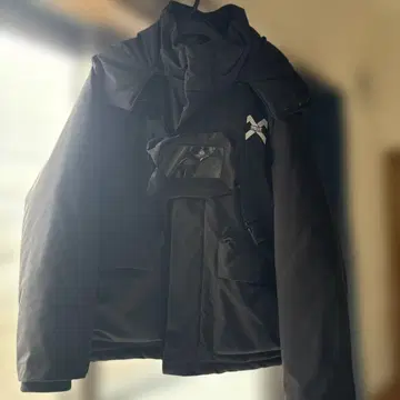 길업중공 다운 자켓 블랙 M