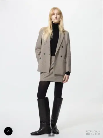 UNIQLO 더블 자켓