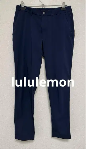 lululemon 네이비 슬림핏 골프 팬츠