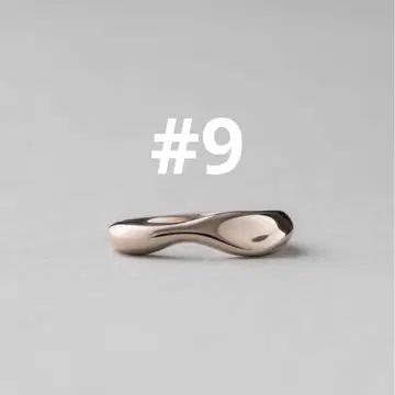 ete 로우 반지 9호 로우 브라운 골드 SV925