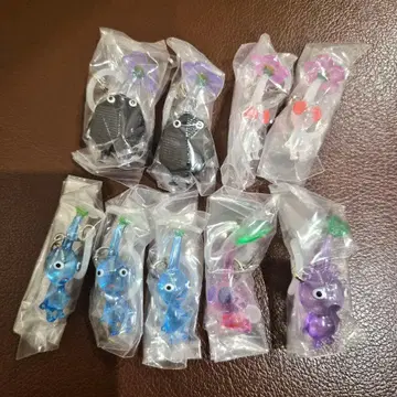 피크민 메지루시 액세서리 가챠가챠 9개 묶음 판매