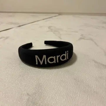 Mardi 블랙 머리띠
