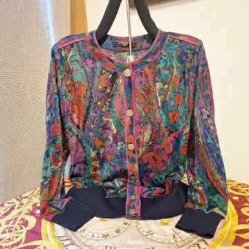 LEONARD FASHION 꽃무늬 가디건