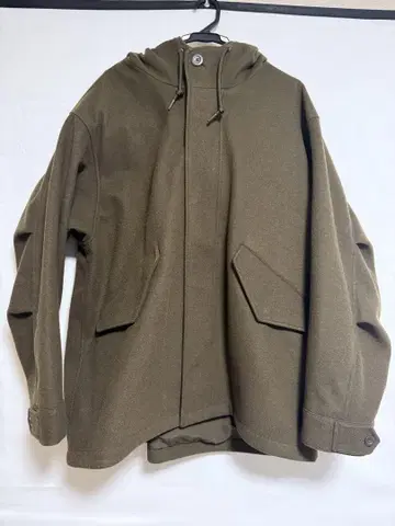 GU 코지 멜톤 후드티 XL DRAK GREEN