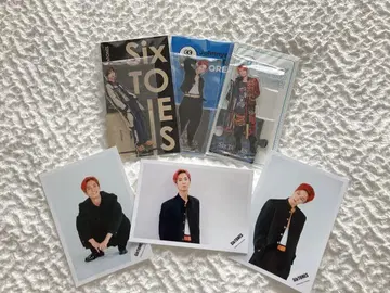 SixTONES 다나카 쥬리 아크릴 스탠드와 공식 사진 세트
